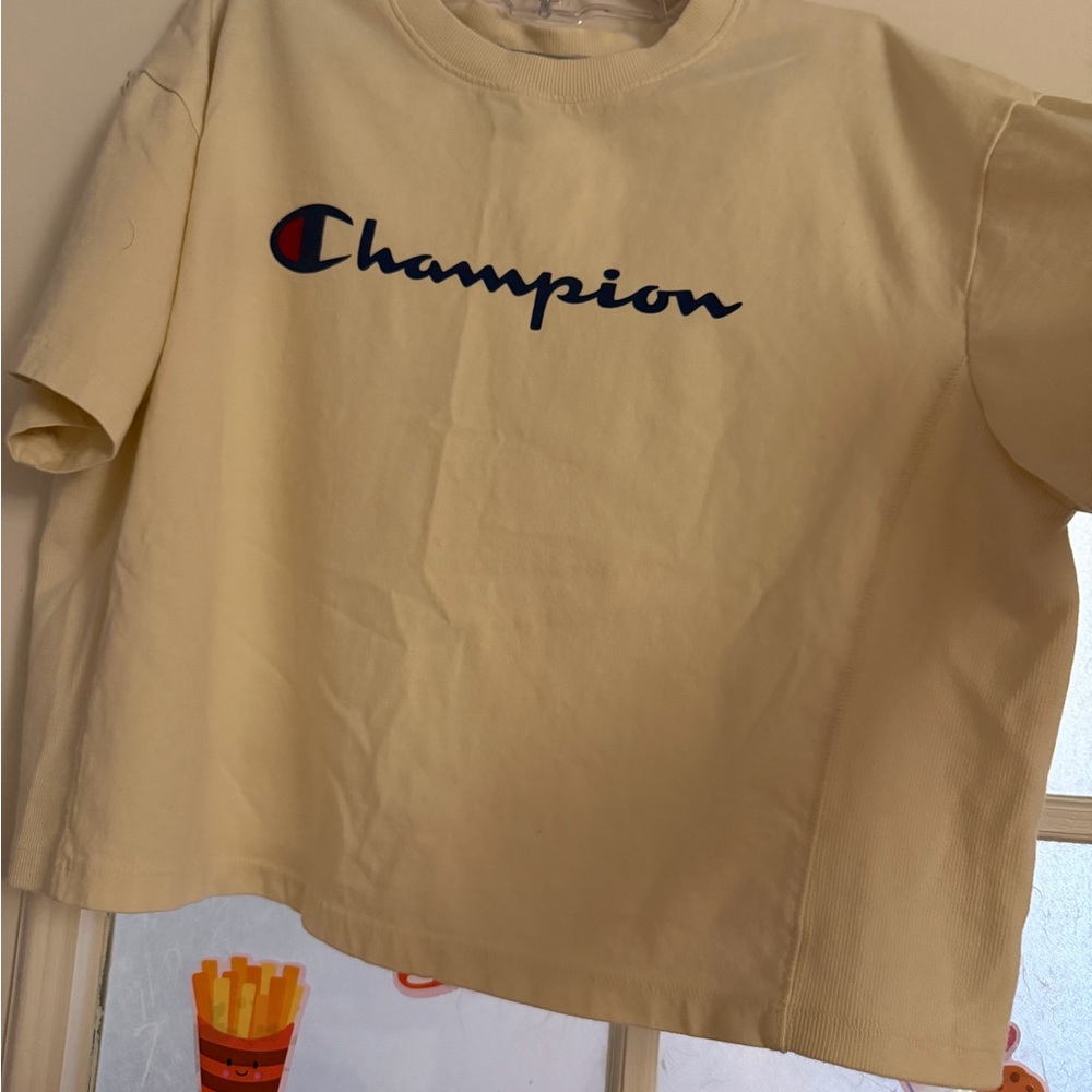 Champion women’s Cream T-Shirt